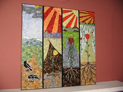 Parable of The Sower by Tesserae Artz, via Flickr Bible Parables, Parable Of The Sower, Jesus Decor, Kids Sunday School Lessons, Gospel Of Mark, Bible Story Crafts, Vbs Themes, Sunday School Kids, Church Nursery