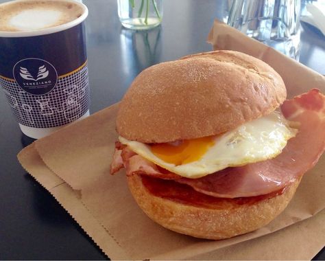 Egg And Bacon Roll, Egg And Bacon, Bacon Roll, Sunday Special, Bacon Egg, Menu Restaurant, Coffee Shop, Bacon, Egg