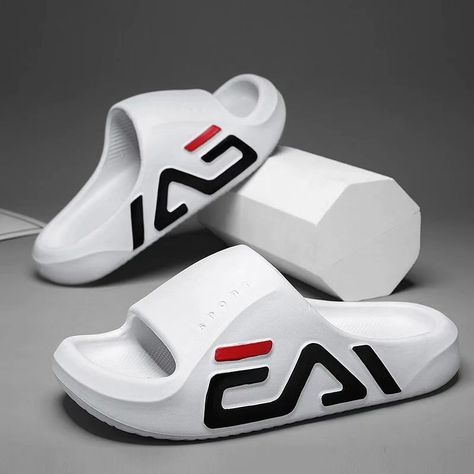 8.78€ | Extra-thick Sole Men Soft Air Cushion Casual Slippers EVA Sandals Fashion Flip Flops Outdoor Summer Seaside Beach Shoes #Sandals #Shoes #amazonfinds Link 🔗 https://s.click.aliexpress.com/e/_EQMCM6R Eva Sandals, Mens Summer Shoes, Flip Flops Style, Seaside Beach, Outdoor Summer, Casual Slippers, Soft Air, Beach Shoes, Sandal Fashion