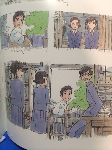 Hayao Miyazaki Art, Poppy Hill, Up On Poppy Hill, Miyazaki Art, Travel Art Journal, Ghibli Artwork, Studio Ghibli Movies, Studio Ghibli Art, Sketchbook Art Journal