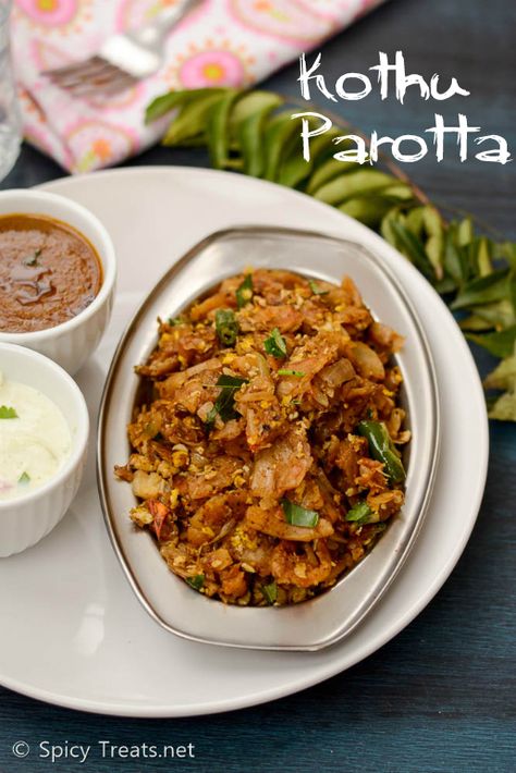 Kottu Recipe, Kothu Parotta, Parotta Recipe, Simple Baking Recipes, South Indian Recipes, Simple Baking, North Indian Recipes, How To Make Eggs, Indian Cooking Recipes