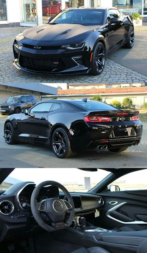 2022 Camaro, Car Tattoo Design, 2016 Camaro Ss, Black Camaro, Custom Camaro, Camaro Car, Chevrolet Camaro Zl1, Car Organization, Aesthetic Car