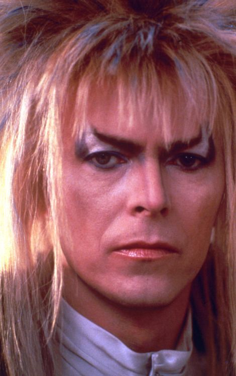 David Bowie Makeup Inspiration Labyrinth Jareth, The Goblin King, David Bowie Labyrinth, Bowie Labyrinth, Labyrinth Movie, The Goblin, Goblin King, Fantasy Films, The Dark Crystal