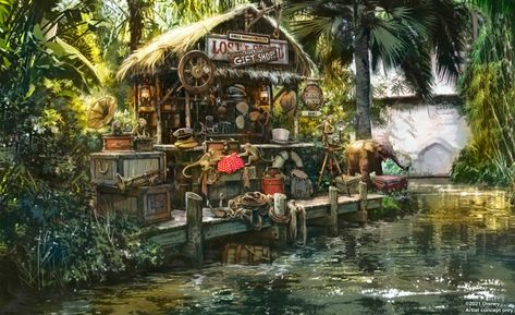 Jungle Cruise Disneyland, Cruise Vibes, Travelling Aesthetic, Park Concept, Disney Reveal, Disney Inspiration, Walt Disney Imagineering, Planet Coaster, Jungle Cruise