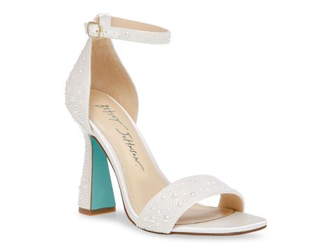 Save on Dani Sandal at DSW. Free shipping, convenient returns and customer service ready to help. Shop online for Dani Sandal today! Homecoming Heels, Trending Handbags, Blue By Betsey Johnson, Keds Style, Honeymoon Ideas, Wedding Vision, Betsey Johnson Shoes, Evening Sandals, Rhinestone Sandals