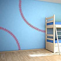 Check this out on Amazon Baseball Nursery Decor, Baseball Room Decor, Baseball Wall Decor, Baseball Decals, Baseball Nursery, Sport Bedroom, Sports Wall Decals, Baseball Room, Baseball Wall