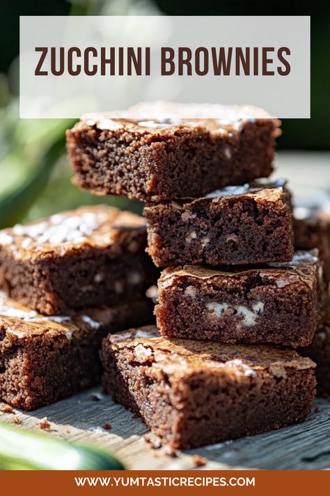 Looking for a healthier dessert that still feels indulgent? These zucchini brownies are ultra-rich, gooey, and packed with chocolate flavor. Perfect for any occasion, they’re a clever way to enjoy a treat while adding a veggie twist. Try this simple recipe and amaze your family with a secretly wholesome dessert!

#ZucchiniDesserts #FudgyBrownies #BakingHacks #HealthyChocolate #VeggieSneak Desserts Using Zucchini, Zucchini Desserts, Freezing Zucchini, Zucchini Brownies, Shredded Zucchini, Espresso Powder, Fudgy Brownies, Healthy Chocolate, Natural Sweeteners