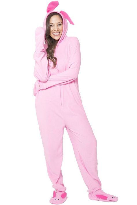 Christmas Story Women's Deranged Bunny One Piece Pajama Easter Bunny Outfits, Pajama Costume, Womens Christmas Pajamas, Suit Outfit, Family Pajama Sets, Union Suit, One Piece Clothing, Halloween Costume Shop, Bunny Costume