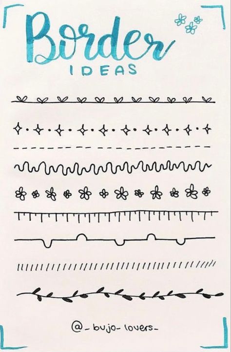 Garis Aesthetic, Journal Border Ideas, Jurnal Inspirasi, Hey Shawty, Ide Jurnal, Doodle Journal, Aesthetic Writing, Book Art Projects, Doodle Borders