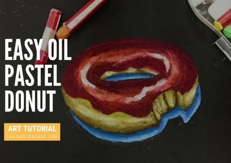 10 Wayne Thiebaud Art Projects for Kids Drawing Ideas Food, Pastel Drawing Ideas, Donut Artwork, Donut Drawing, Donut Art, Easy Donuts, Art Criticism, Wayne Thiebaud, Homemade Donuts