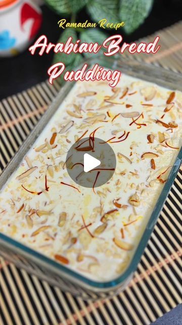 Arabian Delight Cake, Arabian Sweets Arabic Dessert, Arabian Desserts Recipes, Arabian Pudding Recipe, Ramadan Sweets Arabic Dessert, Eid Recipes Desserts, Arabian Pudding, Arabic Dessert Recipes, Arabian Dessert