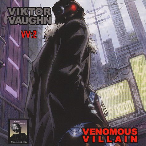 Viktor Vaughn - Venomous Villain Viktor Vaughn, Mf Doom Album Poster, Heroes And Villains Album Cover, Mf Doom Madvillain, Mf Doom With Other Rappers, The Illest Villain Mf Doom, Black Arts, Mf Doom, Parental Advisory