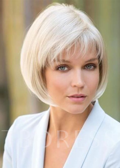 Women's 613 Short Bob Hairstyles Straight Synthetic Hair Wigs With Bangs Capless Wigs 10Inch Ciara Hair, Grey Hair Wig, Textured Fringe, Cheap Human Hair Wigs, Rihanna Hairstyles, Best Wig Outlet, Long Human Hair Wigs, Colored Hair Extensions, How To Cut Bangs