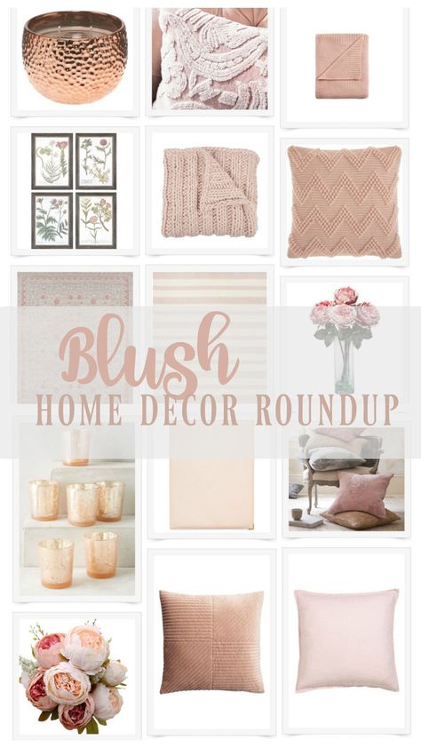 Blush Home Decor Accessories | Rooms FOR Rent Blog Blush Accents Living Room, Blush Colored Bedroom, Blush Home Decor, Pink Bedroom Accessories, Tan Bedroom, Blush Pink Decor, Taupe Bedroom, Blush Pink Bedroom, Blush Bedroom