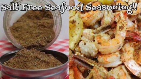 Salt Free Seafood  Seasoning Old Bay Copycat | Noreen's Kitchen Substitute For Old Bay Seasoning, Old Bay Seasoning Recipe, Low Sodium Old Bay Seasoning, Old Bay Seasoning Recipe Shrimp, Make Your Own Old Bay Seasoning, Holiday Fruit Cake, Ckd Recipes, Crab Cake Recipes, Crab Cake Recipe