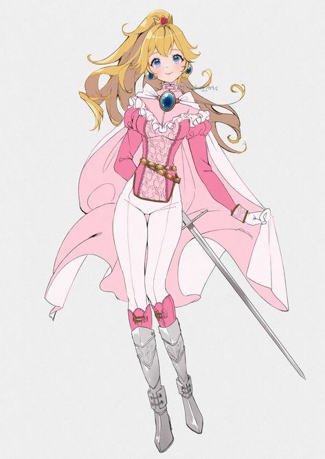 Nachoz 🌸 CRX T143 on Twitter: "The Peach Knight🍑⚔️ https://t.co/3dcYe074N7" / Twitter Super Mario Princess, Peach Mario, Nintendo Princess, Nintendo Fan Art, Peach Art, Princesa Peach, Fire Emblem Games, Nintendo Characters, Anime Expo