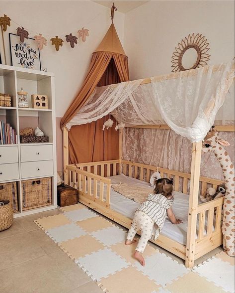 Baby Room Ideas, Big Girl Bedrooms, Toddler Girl Room, Kids Bedroom Inspiration, Toddler Room Decor, Nursery Room Design, Baby Room Inspiration, Nursery Room Inspiration