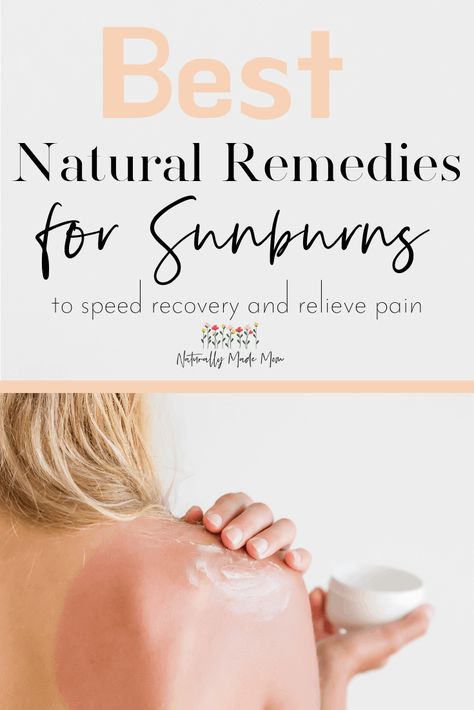 Sunburn Remedies for Fast Relief. How to make a sunburn relief bath using baking soda, vinegar, and essential oils to heal quickly from a sunburn. #sunburnremedies Sunburn Relief Instant Diy, Bath For Sunburn Relief, Best Sunburn Relief, Remedies For Sunburn, Best For Sunburn, Severe Sunburn, Natural Remedies For Sunburn, Bad Sunburn, Sunburn Remedies