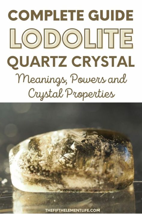 Lodolite Quartz: Meanings, Powers And Crystal Properties – Hello-Fearless Quartz Meaning, Interesting Patterns, Crystal Properties, Garden Quartz, Crystal Healing Stones, Crystal Meanings, Miniature Garden, Energy Crystals, Healing Stones