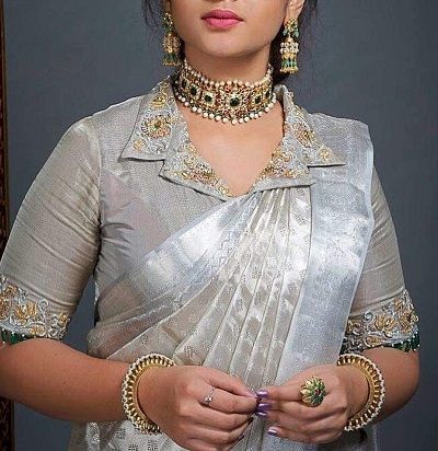 Long Blouse Designs, Blouse Designs High Neck, Sari Design, Saree Blouse Neck Designs, Latest Model Blouse Designs, Fashionable Saree Blouse Designs, Cutwork Blouse Designs, Blouse Design Images, New Blouse Designs