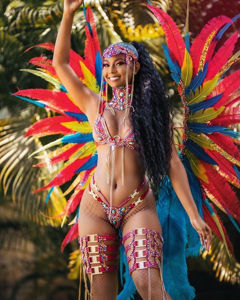 Blue Carnival Costume, Carnival Women, Carnival Inspiration, Carnival Dancers, Carnival Outfit, Carnival Fashion, Blue Costume, Clothes Business, Costumes Around The World