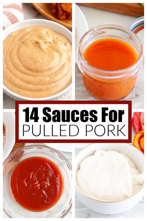 Sauce For Pulled Pork Sandwiches, Pork Sauce Recipes, Pork Dipping Sauce, Pork Sauces, Pulled Pork Sandwhich, Pulled Pork Sauce Recipe, Sauce For Pulled Pork, Sauce For Pork Tenderloin, Best Pasta Sauce Recipe