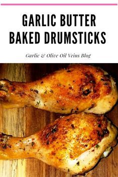 Chicken Leg Recipes Oven, Baked Drumsticks, Chicken Drums, Garlic Baked, Chicken Leg Recipes, Oven Chicken Recipes, Drumstick Recipes, Favorite Recipes Chicken, Chicken Drumstick Recipes