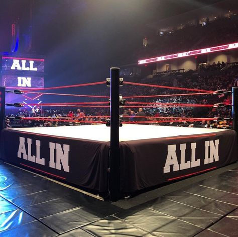 All In Ring Wrestling Ring Aesthetic, Wrestling Asthetic, Wrestler Aesthetic, Wwe Aesthetic, Wrestling Aesthetic, Ring Reference, Boxer Aesthetic, Wwe Ring, Aew Wrestling