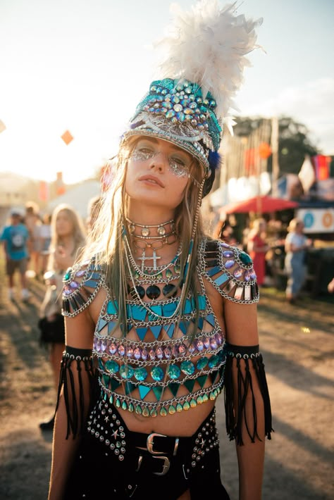 Splendour 2016 Spell Style Round Up | Spell Blog-6525                                                                                                                                                                                 More Estilo Burning Man, Simple Rave Outfits, Electro Festival Outfit, Geek Outfit, Burning Man Style, Afrika Burn, Burning Men, Festival Mode, Burning Man Fashion