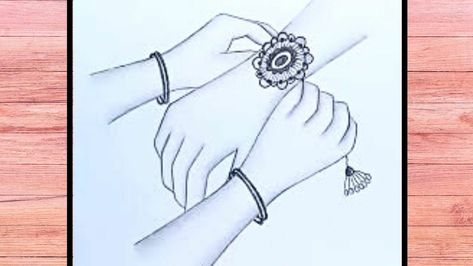 Pencil sketch Raksha Bandhan for beginners Raksha Bandhan Drawing Ideas, Rakshabandhan Drawing, Raksha Bandhan Drawing, Drawing Easy Pencil, Drawing Collection, Cool Pencil Drawings, Random Image, Raksha Bandhan, Drawing Easy