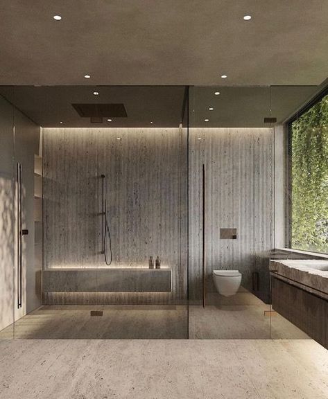 Toilet Interior, Indoor Outdoor Bathroom, Baths Interior, Bungalow Renovation, Latest Bathroom, Bathroom Inspiration Modern, Bathroom Decor Luxury, Contemporary Bathroom Designs, Toilet Design