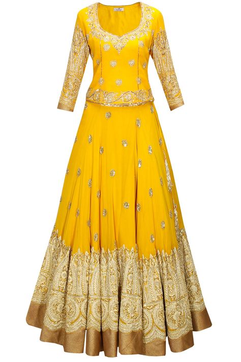 Divani Long Blouse Designs, Yellow Lehenga, Lehnga Dress, Lehenga Blouse Designs, Choli Designs, Salwar Kamiz, Hippy Chic, Red Lehenga, Indian Gowns Dresses