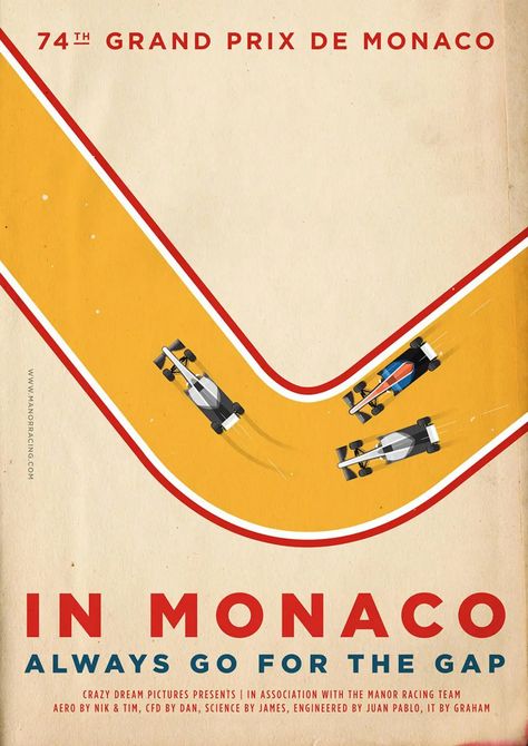 Race Poster, Vintage Racing Poster, Grand Prix Posters, Seasons Posters, F1 Poster, Racing Posters, Monaco Grand Prix, Plakat Design, Car Posters