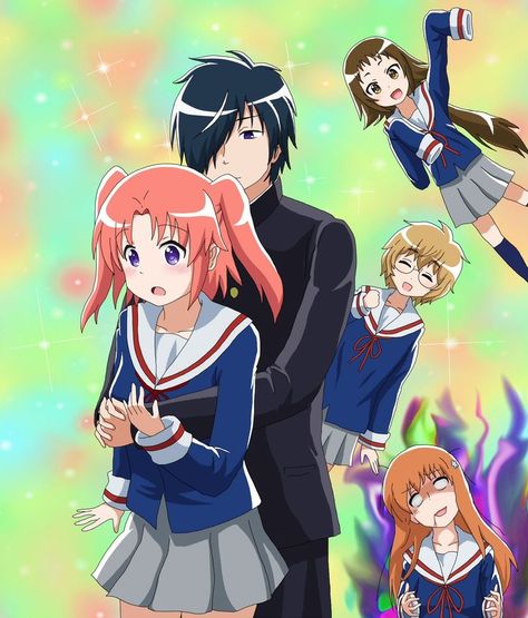 Mikakunin de Shinkoukei (Engagement to the Unidentified) 7/10. Average shoujo/slice of life anime. Cute art and characters. Engaged To The Unidentified, Slice Of Life Anime, Shojo Anime, Anime Reccomendations, Anime Ships, Cute Anime Pics, Anime Movies, Anime Shows, Me Me Me Anime