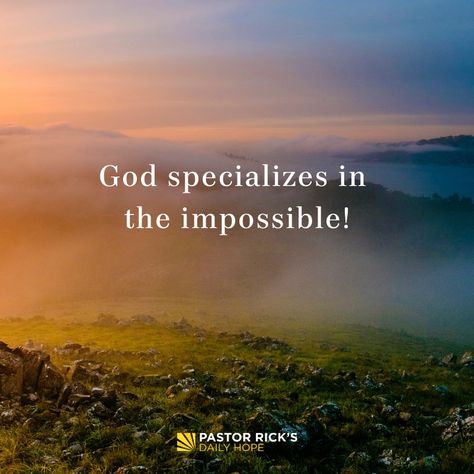 When God Appoints You, He Anoints You - Pastor Rick's Daily Hope When God Pushes You To The Edge, I Am Gods Masterpiece Quotes, God Can Do Exceedingly Abundantly, God’s Guidance Quotes, If God Exists Its Me Rick, Miracle Quotes, Managing Emotions, Jesus Quotes, Christian Faith