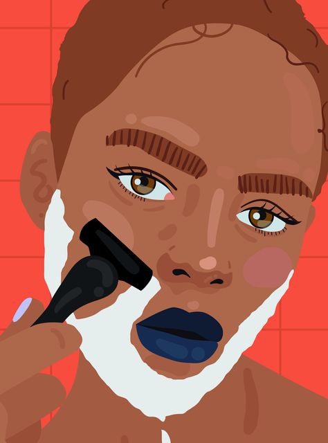 Shaving My Face Is One Of The Worst Things I've Done For Beauty #refinery29 Should I Shave My Face, Shaving For Women, Shaving My Face, Skin Peeling On Face, Face Shaving, Cleopatra Beauty Secrets, Vellus Hair, Vampire Facial, Skin Care Routine For 20s