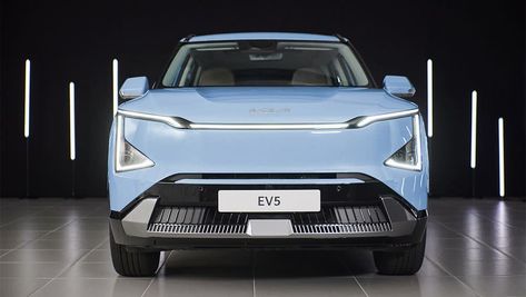 Top 5 cool features of the 2025 Kia EV5: Surprising things you need to know about Tesla Model Y electric car rival - Car News Cars Cheap, Electric Suv, Mid Size Suv, Tesla Model Y, Suv Cars, Electric Car, Tesla Model, Electric Cars, Tesla