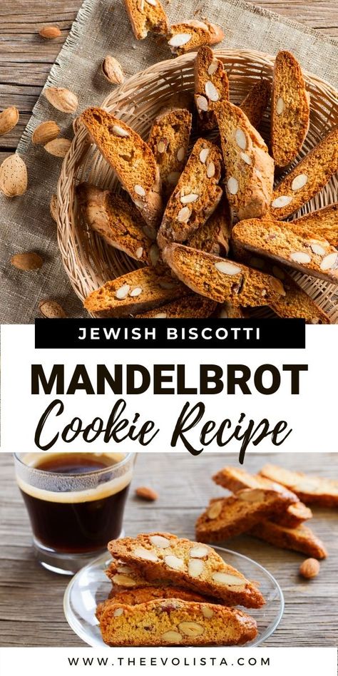 Mandelbrot Recipe, Cookie Baking Tips, Biscotti Cookies Recipes, Main Course Salad, Cookies And Coffee, Italian Biscotti, Quick Food, Biscotti Cookies, Recipes Cookies