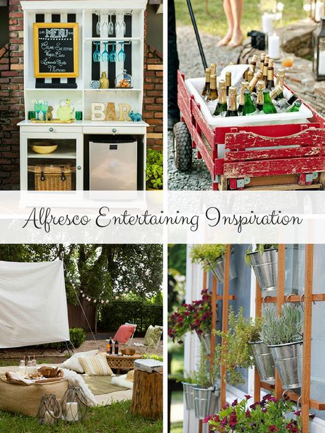 Beautiful Outdoor Entertaining: The Official Start of the Alfresco Season | Favorite Outdoor Entertaining Ideas | MomTrends Outdoor Entertaining Ideas, Beautiful Outdoor Living Spaces, Backyard Paradise, Time Saver, Mom Bloggers, Entertaining Ideas, Posh Party, Busy Family, Family Art