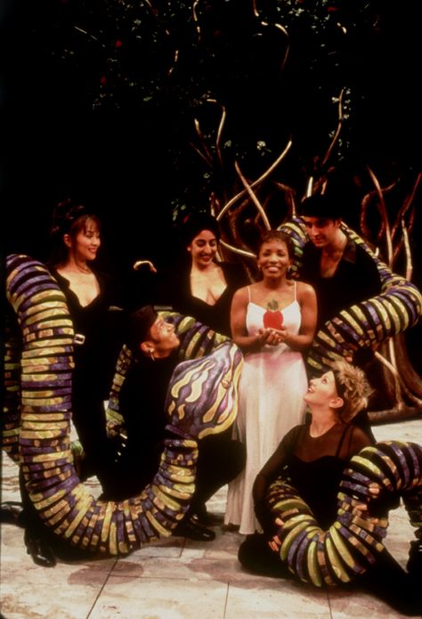 Stephanie Mills and members of the cast (Photo: Gerry Goodstein) Children of Eden, Paper Mill Playhouse 1997 Children Of Eden, Stephanie Mills, Paper Mill, Feeling Blue, The Cast, Another World, School Stuff, Eden, Broadway