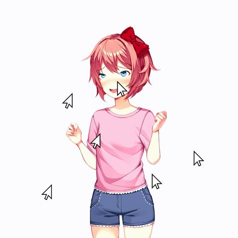 Ddlc Sprites, Sayori Ddlc, Doki Doki Literature Club, Dark Memes, Casual School Outfits, Doki Doki, Literature Club, Know Your Meme, Visual Novel