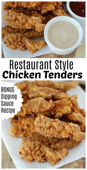 Crispy Chicken Tenderloin Recipes, Home Made Chicken Tenders Baked, Restaurant Chicken Tenders, Crispy Chicken Strip Recipes, Chicken Tender Recipes Crispy, Restaurant Style Chicken Tenders, Crispy Chicken Fingers Fried, Chicken Strip Sauce Recipes, Quick Chicken Strip Recipes