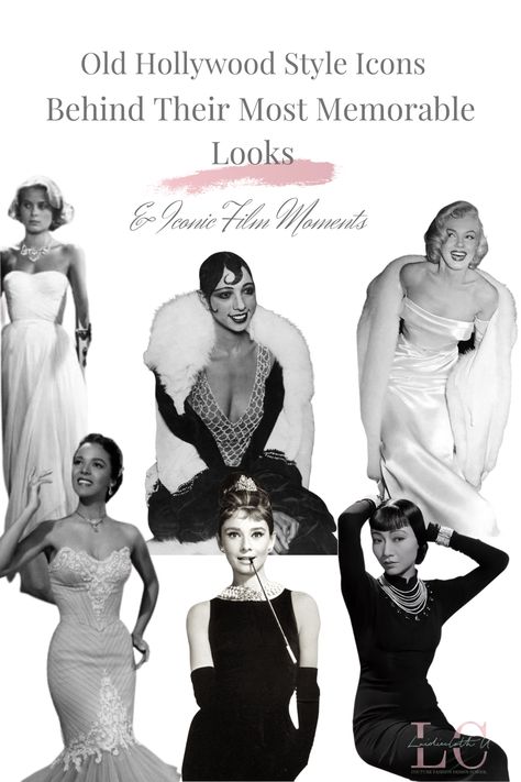 "The Golden Age Of Hollywood" Fashion Icons. Breaking down their most memorable looks some, little known facts and the films they were famous for. Fashion Design School, Old Hollywood Style, Hollywood Style, Fashion Icons, Hollywood Fashion, The Golden Age, Old Hollywood Glamour, Golden Age Of Hollywood, Hollywood Glamour