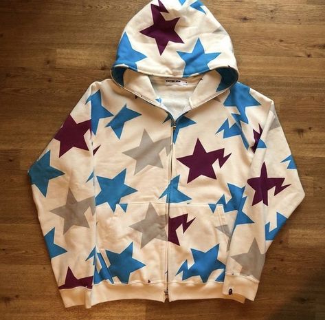 Bape Star Hoodie, Bape Star, Bape Jacket, Star Hoodie, Pretty Skirts, Baggy Clothes, Clothing Mockup, Mens Fashion Casual Outfits, Create Outfits