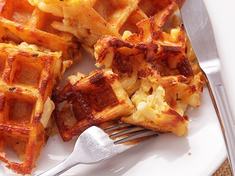 Macaroni and Cheese Waffles. Zoe would LOVE this!