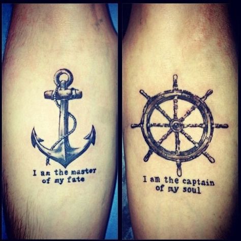 Follow her at @pinklightsaber #anchor #anchortattoo #sailortattoo #tattoo #tattooshop #tattooartist #shipwheel #hellyeahtattoos #eternalink ... Anchor And Wheel Tattoo, Eternal Tattoo Ink, Navy Tattoos, Wheel Tattoo, Sailor Tattoos, Phoenix Tattoos, Sailor Tattoo, Couples Tattoos, Couple Tattoos Unique