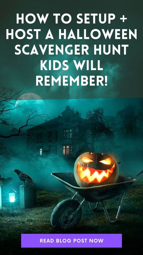 How to Setup and Host A Halloween Scavenger Hunt Kids Will Remember! Scavenger Hunt At Home, Scavenger Hunt Kids, Scavenger Hunt Clues, Halloween Scavenger Hunt, Halloween Traditions, Scavenger Hunt For Kids, Halloween Games, Free Halloween, Scavenger Hunt