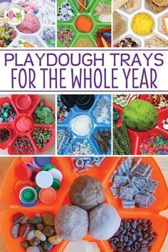 Playdoh Tray, Playdough Trays, Simple Playdough, Playdough Invitation, Preschool Playdough, Make Playdough, Invitations To Play, Playdough Activities, Playdough Kits