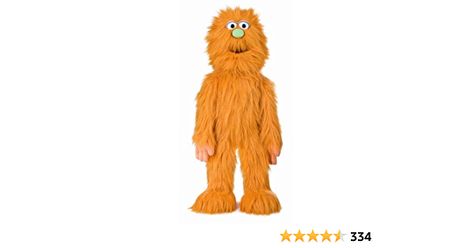 Full Body Puppets, Orange Monster, Monster Puppet, Puppet Theaters, Ms Rachel, Monster Hands, Puppets For Kids, Tim Burton Style, Silly Puppets