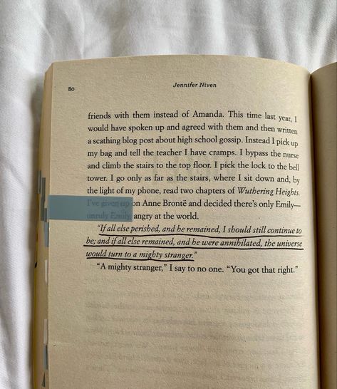 Wuthering Heights Annotated, All The Bright Places Annotations, Theodore Finch, Annotated Books, Jennifer Niven, Anne Bronte, All The Bright Places, Book Annotations, Quotes Books